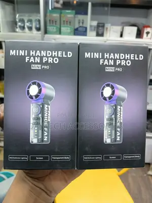 K824 Mini Handheld Fan Pro