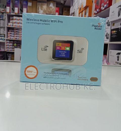 150Mbps 4g/5g LTE WiFi MiFi Portable With Color Display, SIM Card Slot