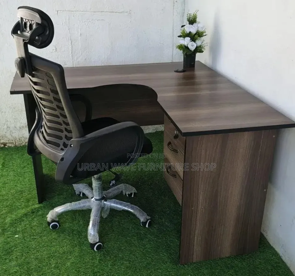 Office Desk and Office Chair