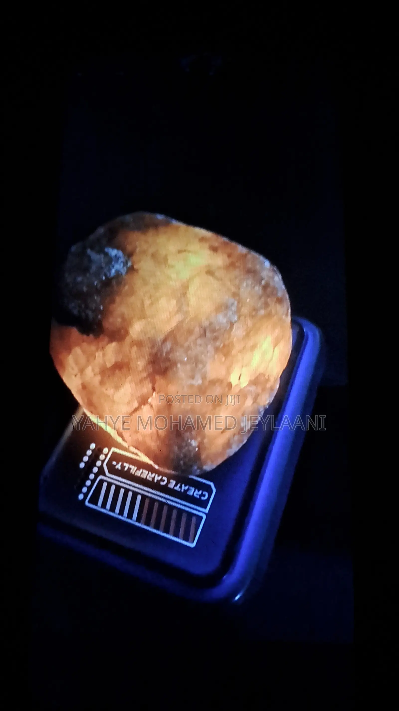 861g Raw Honey Carnelian Agate Gemstone for Jewelry -Eastleigh Nairobi