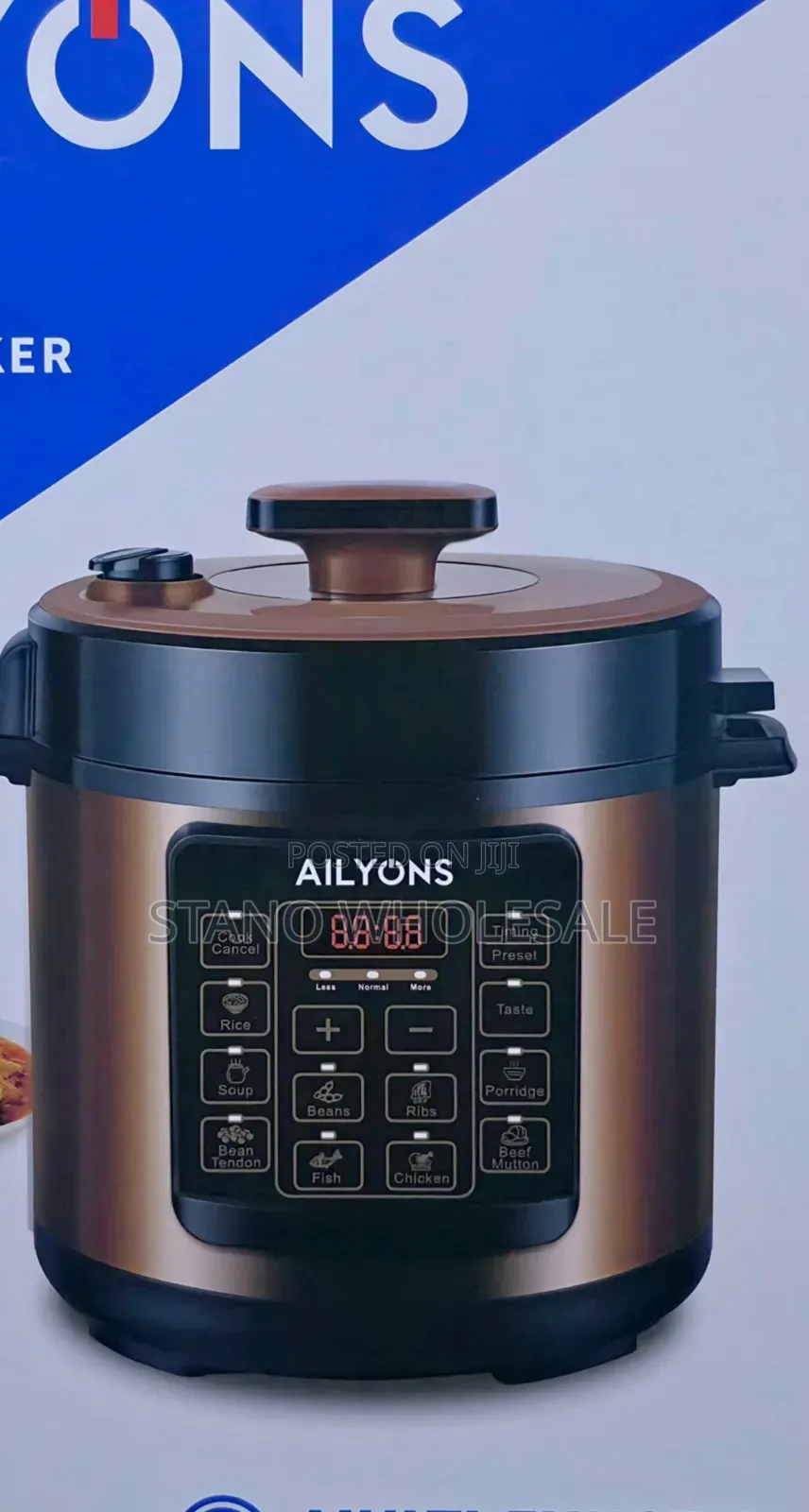 Ailyons 6l Electric Pressure Cooker