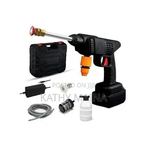 High Pressure Portable, Rechargeable Car Washer Machine 2 Batteries