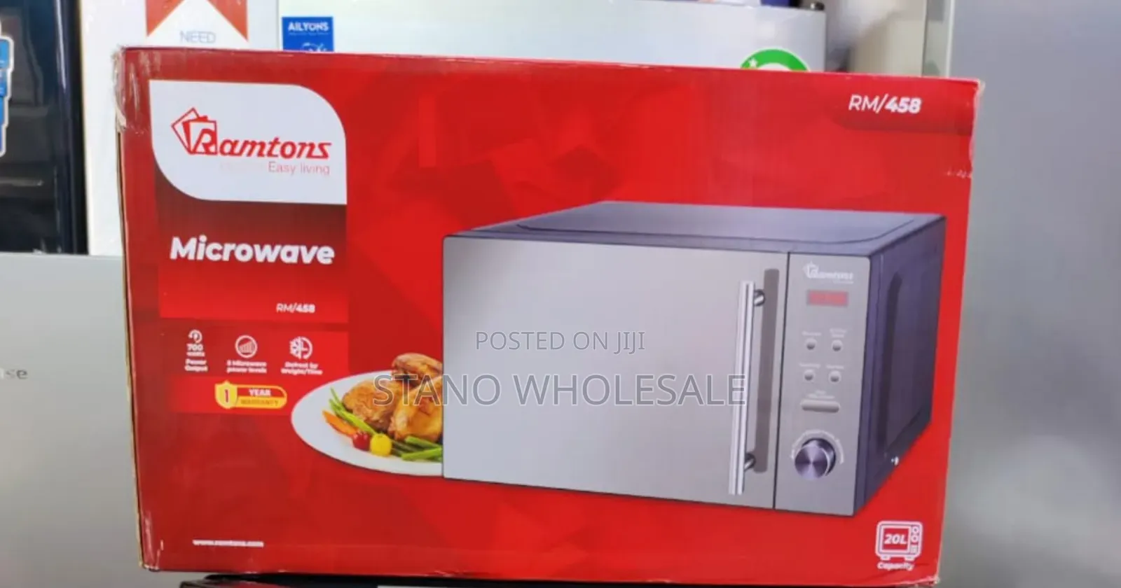 Ramtons 20l Digital Microwave