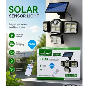 500Watts Four Head Solar Sensor Light