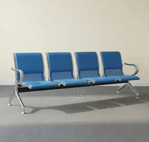 4-Seater Office Waiting Bench : Hospital Reception Waiting Bench