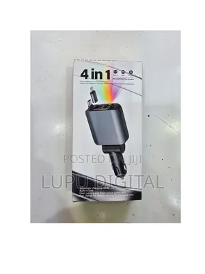 E1 4 in 1 Super Fast Phone Charger + RGB Light