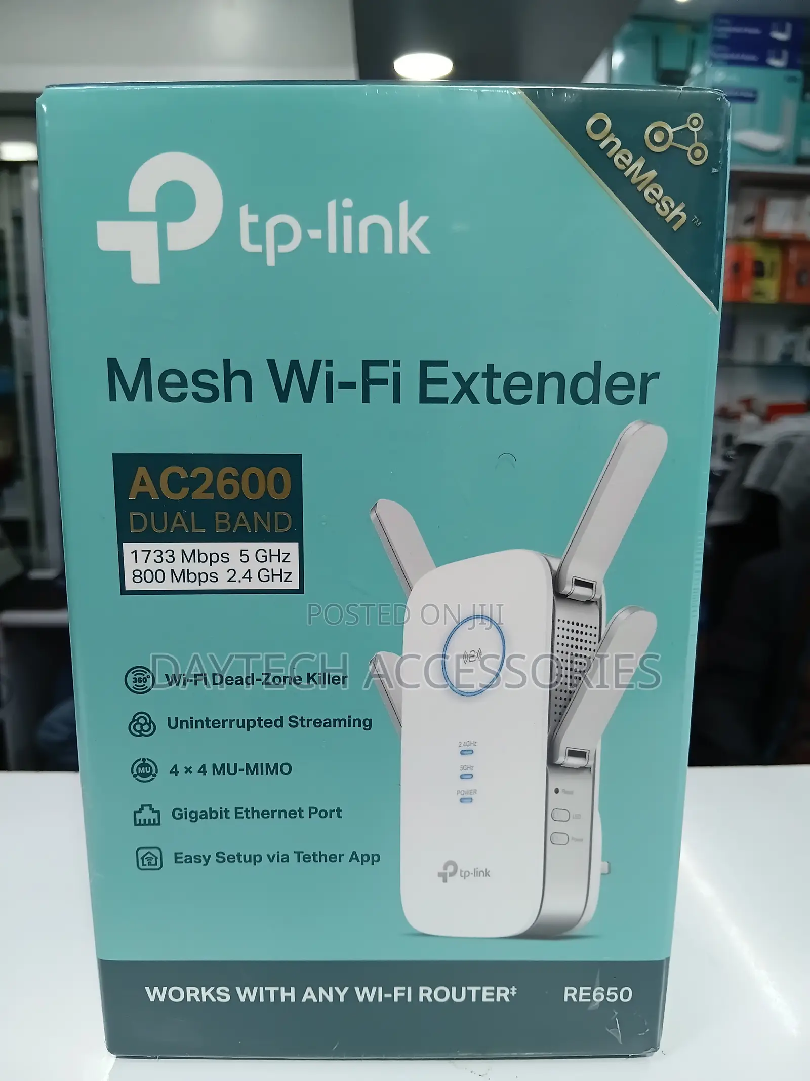 TP-Link RE650 AC2600 Dual Band Mesh Wi-Fi Extender