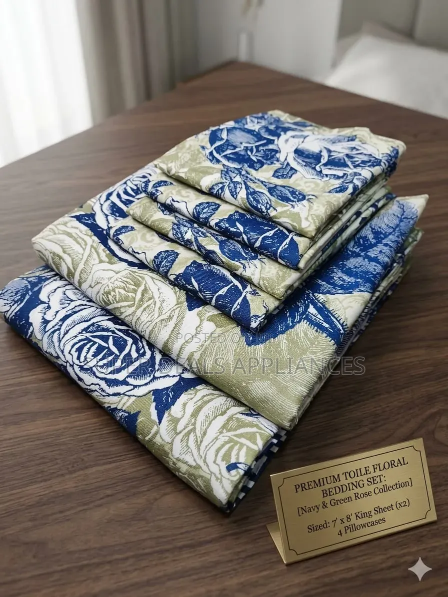 6 PCS Pure Cotton Flat Bedsheet