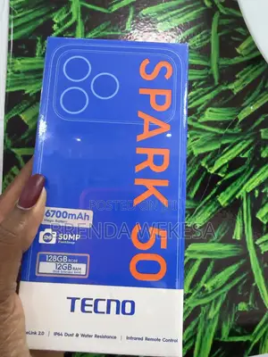 New Tecno Spark 50 128 GB Black