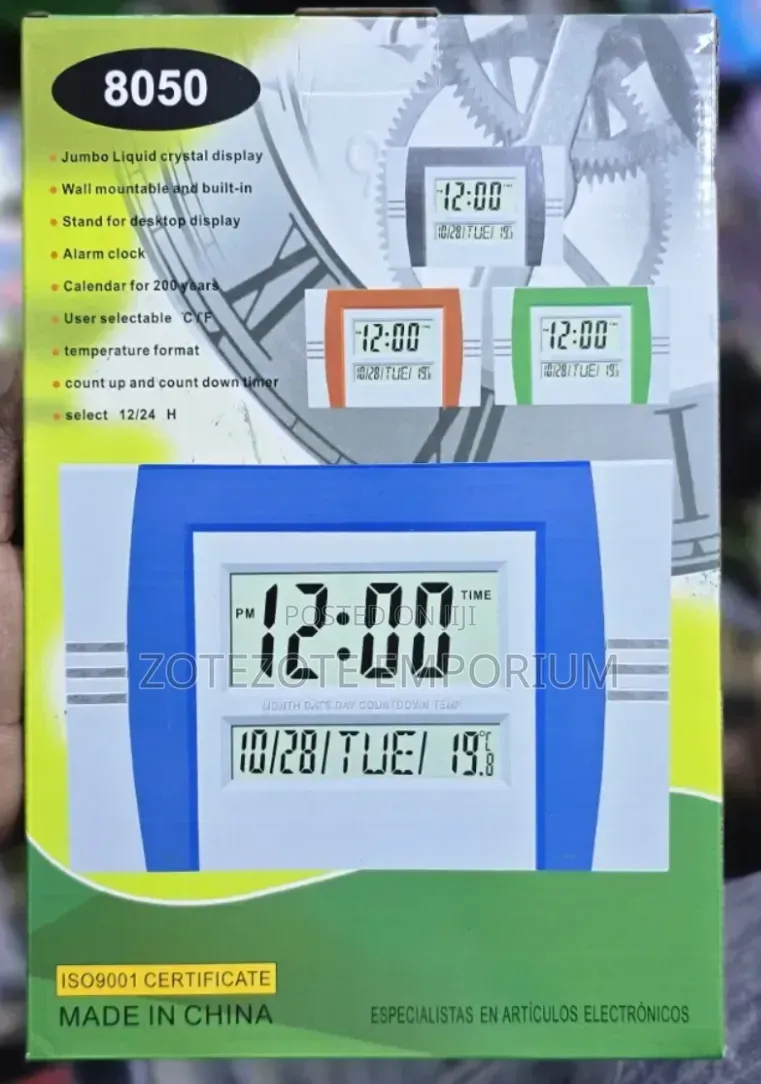 Digital Wall Clock