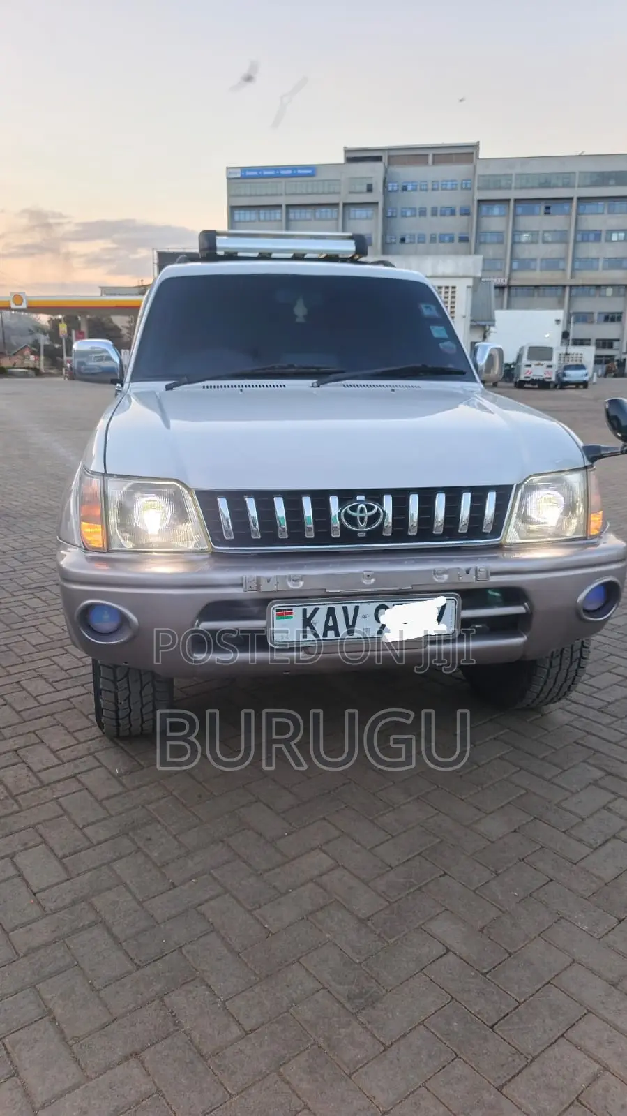 Toyota Land Cruiser Prado 1998 Silver