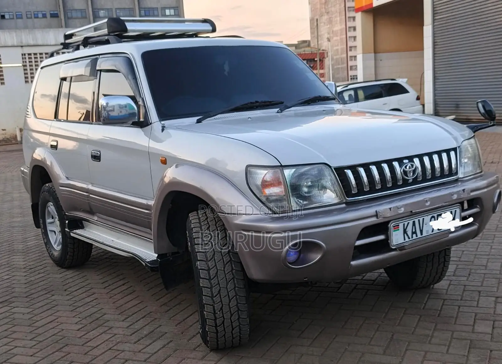 Toyota Land Cruiser Prado 1998 Silver