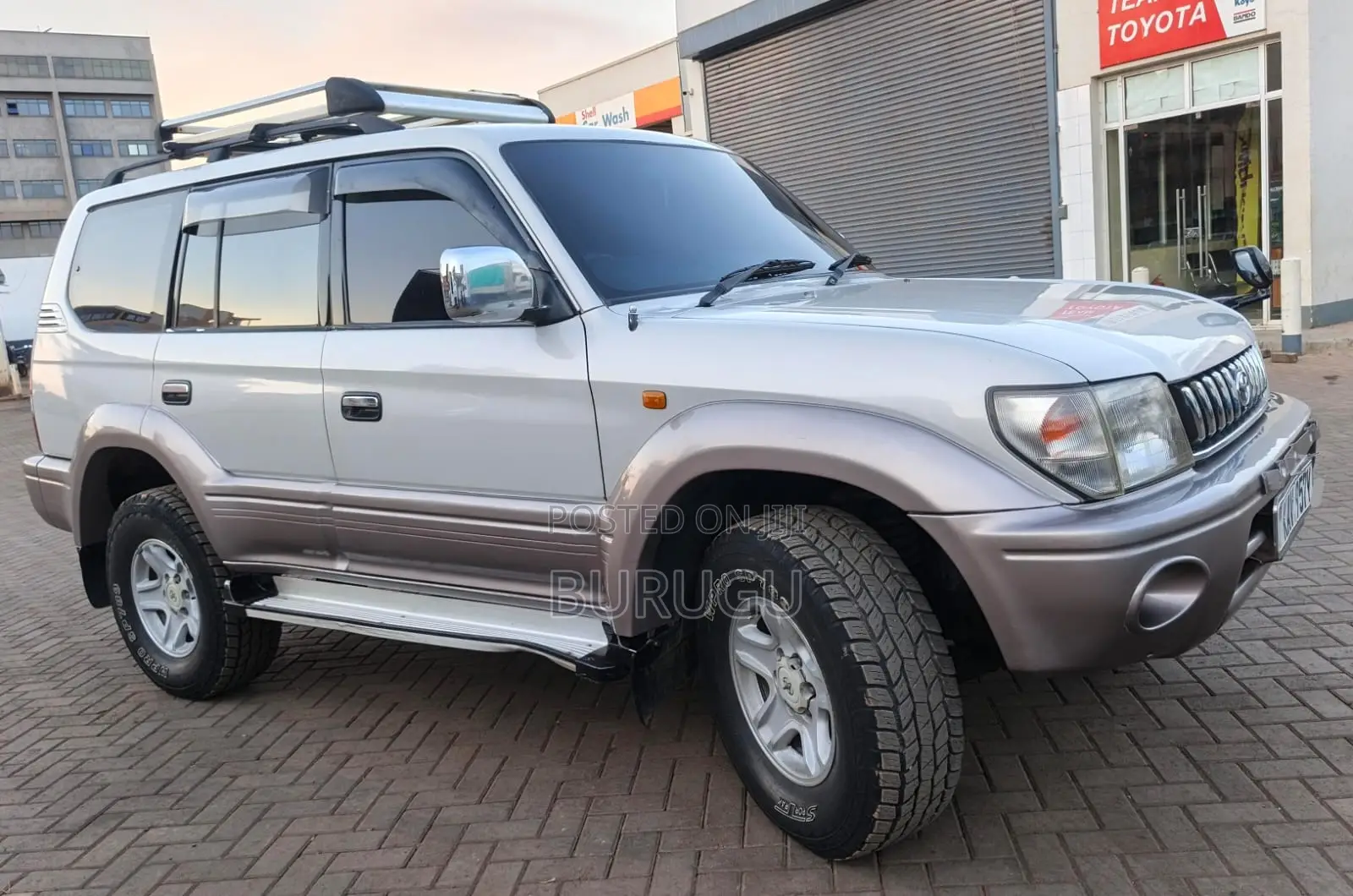Toyota Land Cruiser Prado 1998 Silver