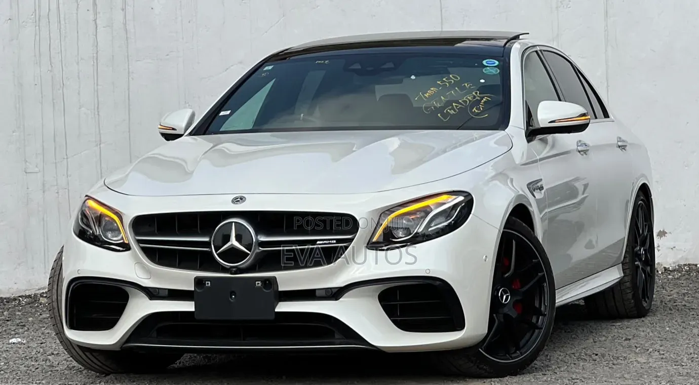 Mercedes-Benz C63 2019 White
