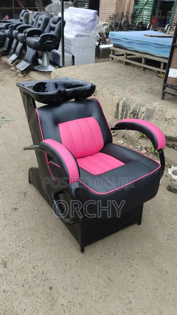 Executive Pink and Black Salon Sink