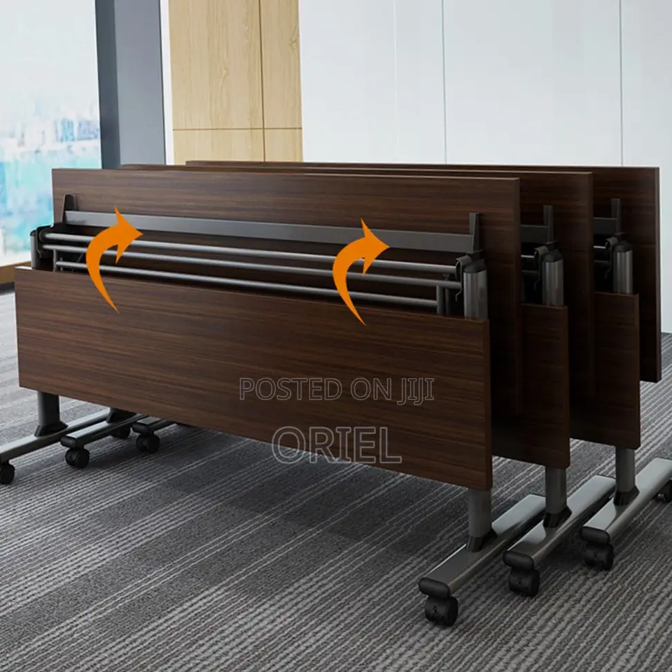 1.4M Foldable Training Table : Office Conference Seminar Table