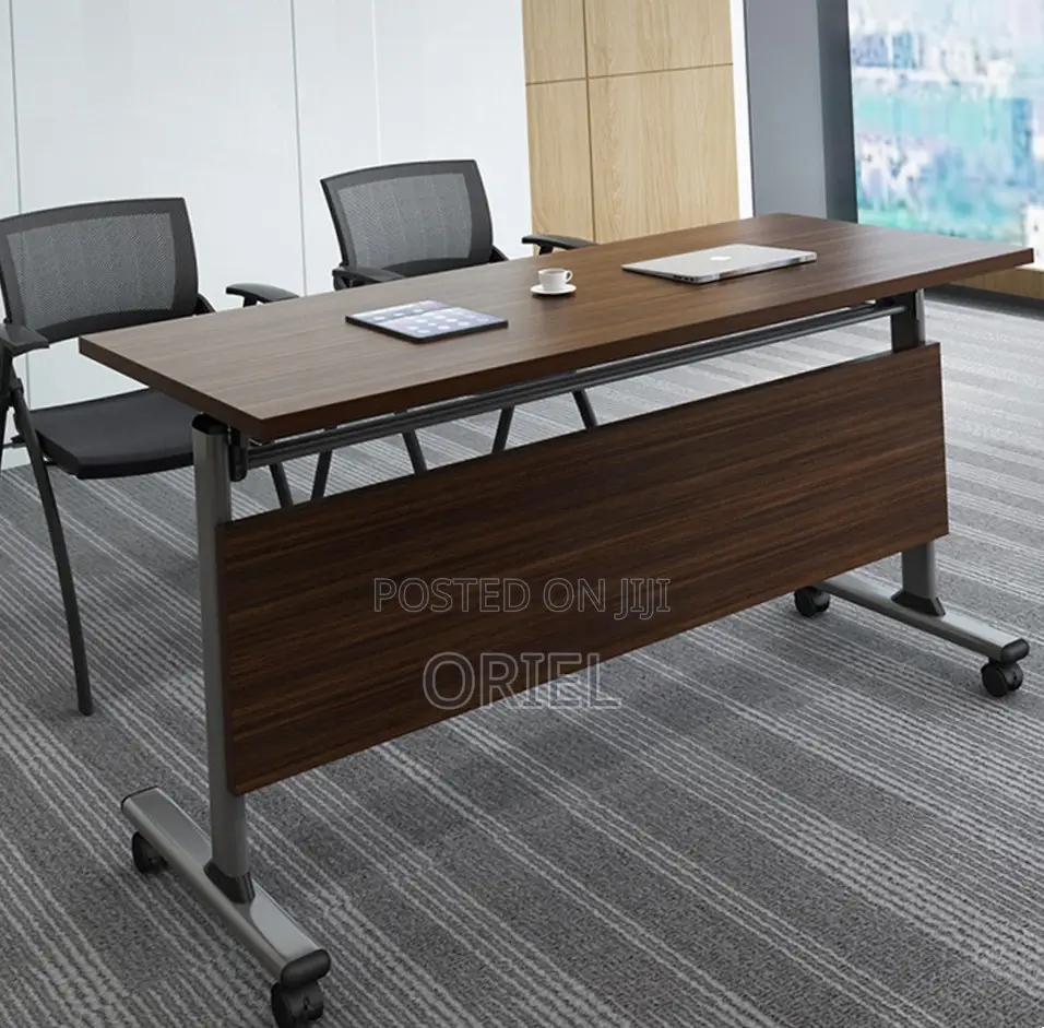 1.4M Foldable Training Table : Office Conference Seminar Table