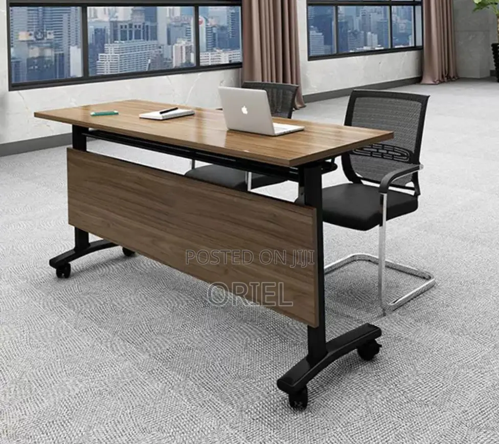 1.4M Foldable Training Table : Office Conference Seminar Table