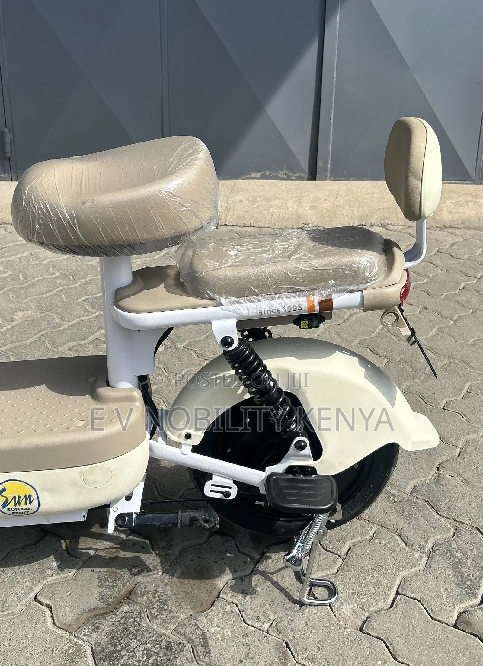 Bingo Scooter Grey in Colour Fully Electric Charge at Home