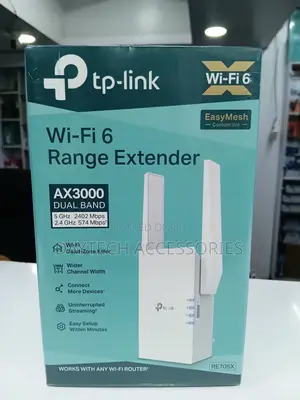 The TP-Link RE705X AX3000 Wi-Fi 6 Range Extender