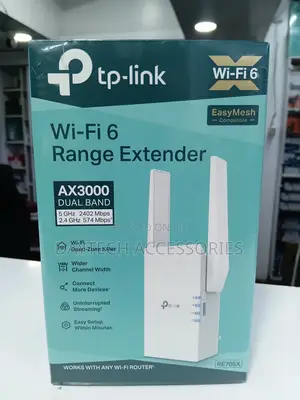 The TP-Link RE705X AX3000 Wi-Fi 6 Range Extender