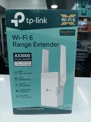 The TP-Link RE705X AX3000 Wi-Fi 6 Range Extender