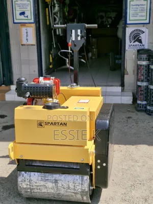Hand-Guided Road Roller - Double Drum
