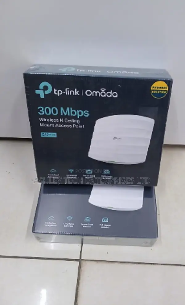 TP-Link EAP110 Wireless N300 Ceiling Mount Access Point~