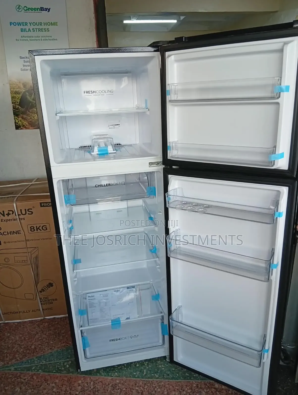 Haier Double Door 211 Litres No Frost Refrigerator,digital Inverter