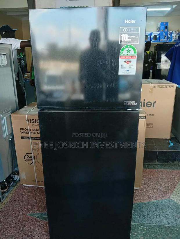 Haier 357 Litres Double Door Refrigerator No Frost, Digital Inverter - main view