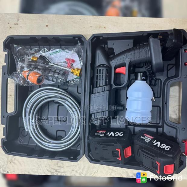 Wireless 96V Car Pressure Washer –Compact & Easy-to-Use Cleaning Tool