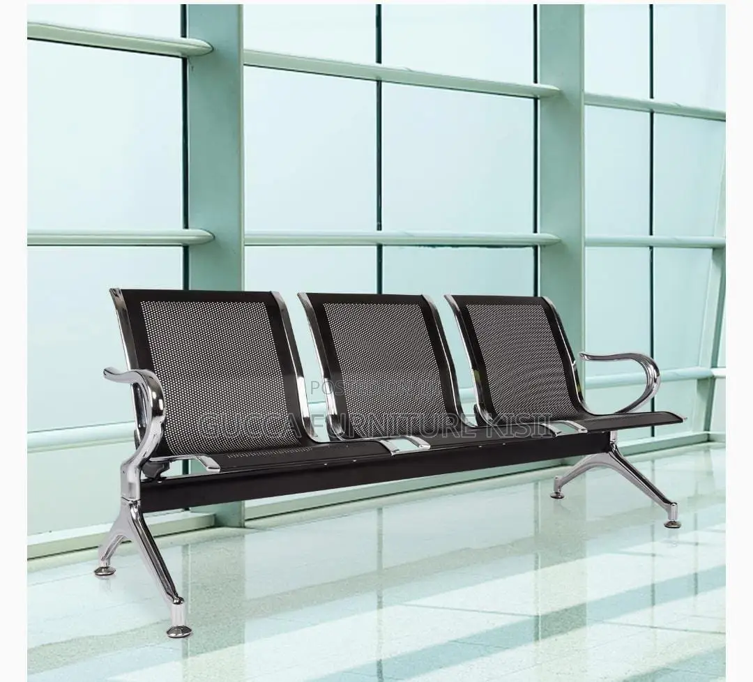 Waiting Bench; Heavy Duty Unpadded Visitor Bench