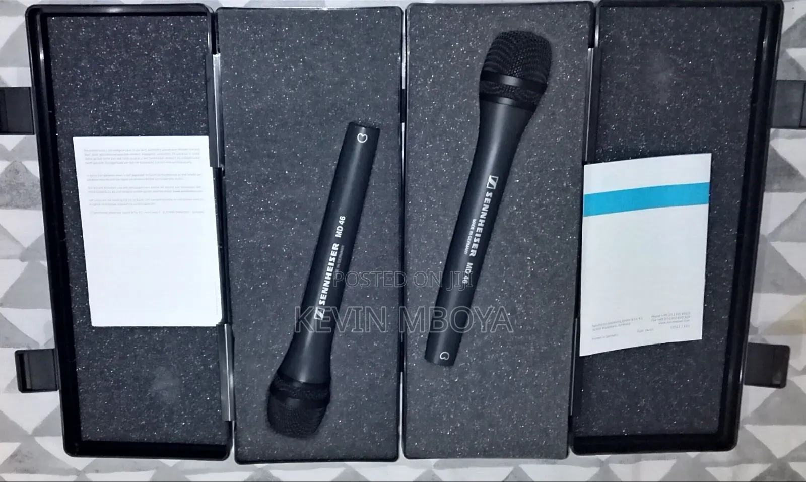 Sennheiser MD 46 Microphone.