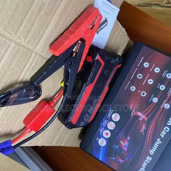 . Compact 12V Vehicle Jump Starter Booster Battery Charger Power Bank