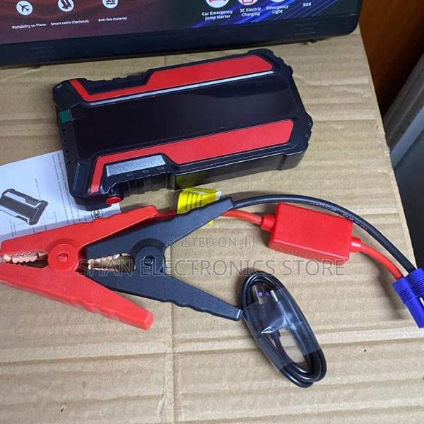 . Compact 12V Vehicle Jump Starter Booster Battery Charger Power Bank - thumbnail 2