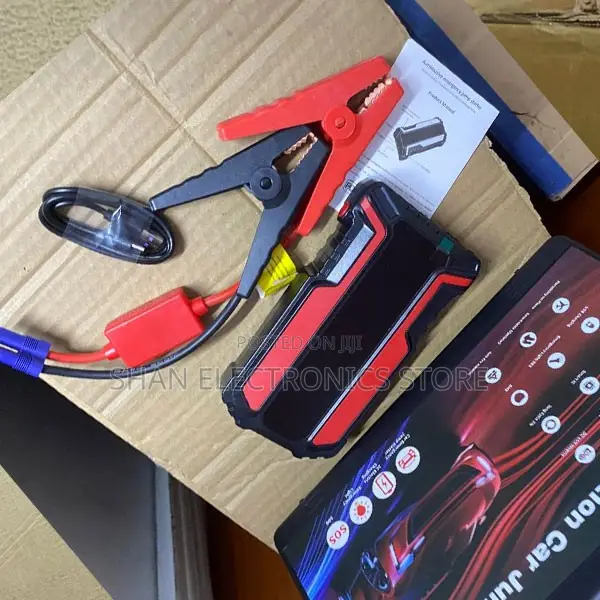 Roadside Emergency Car Jump Starter Portable Battery Booster Pack