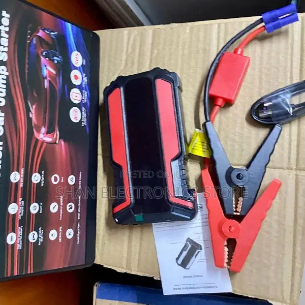 Roadside Emergency Car Jump Starter Portable Battery Booster Pack