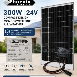 New 300W Solar Panel 24v/300w Solar Panel All Weather