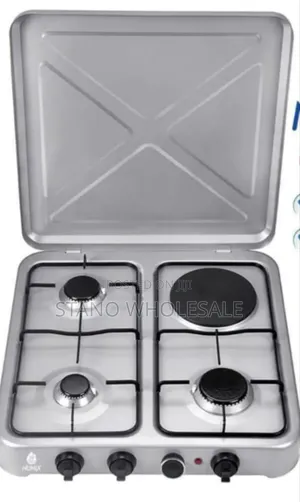 Silver 3+1 Nunix Table Top Cooker