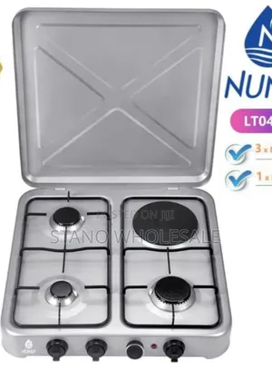 Silver 3+1 Nunix Table Top Cooker