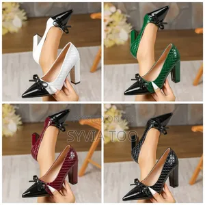 Ladies Blocky Heels