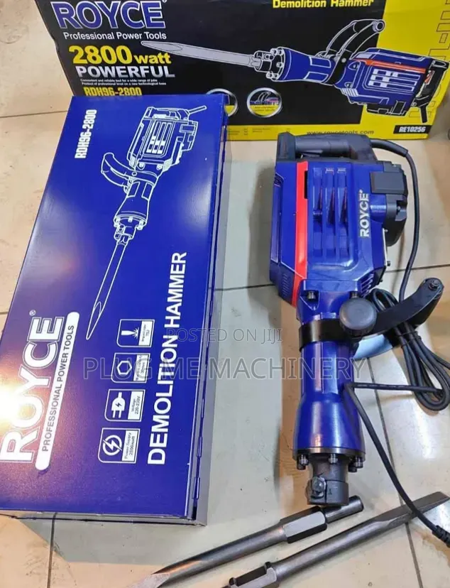Heavy Duty Royce Demolisher Hammer Drill 2800w / Reliable Hammer Drill