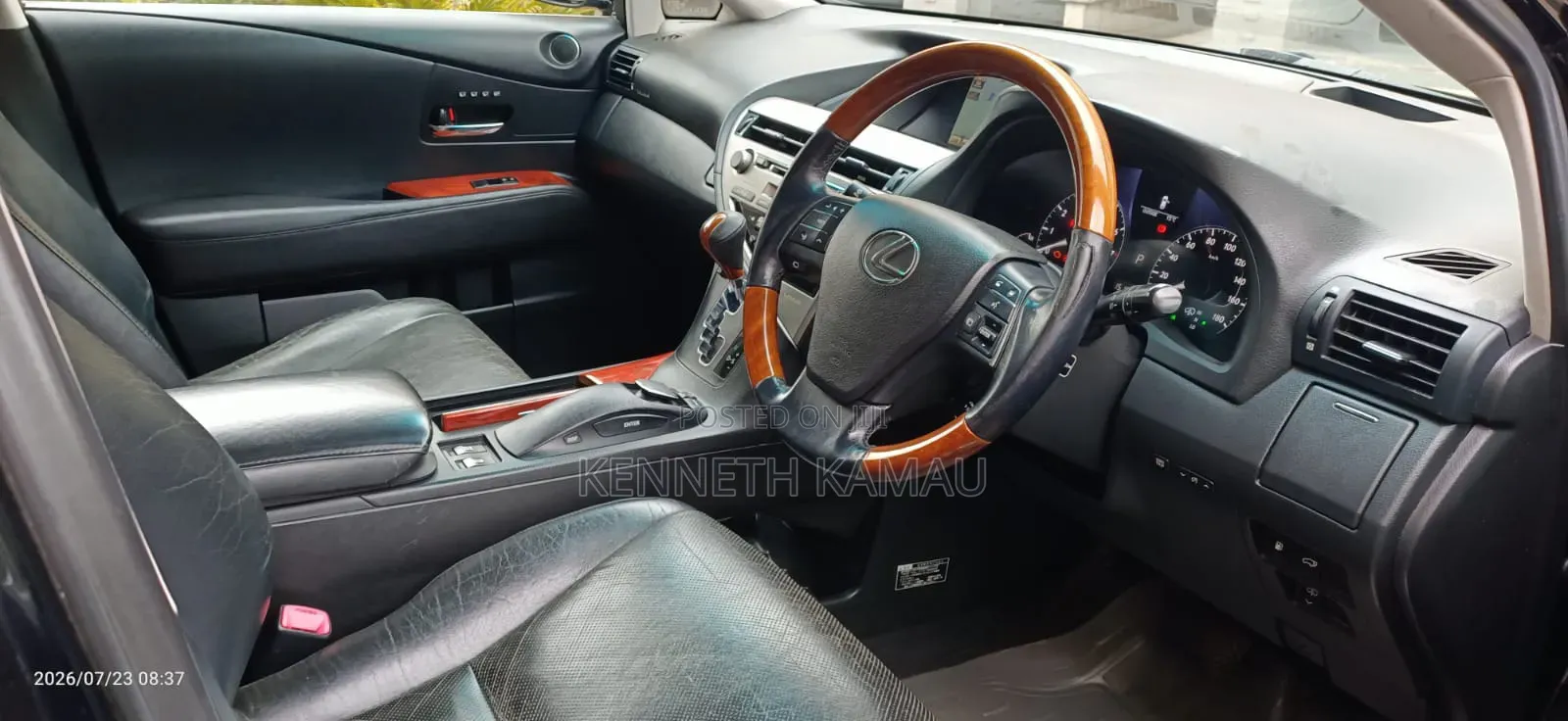Lexus RX 2012 Black