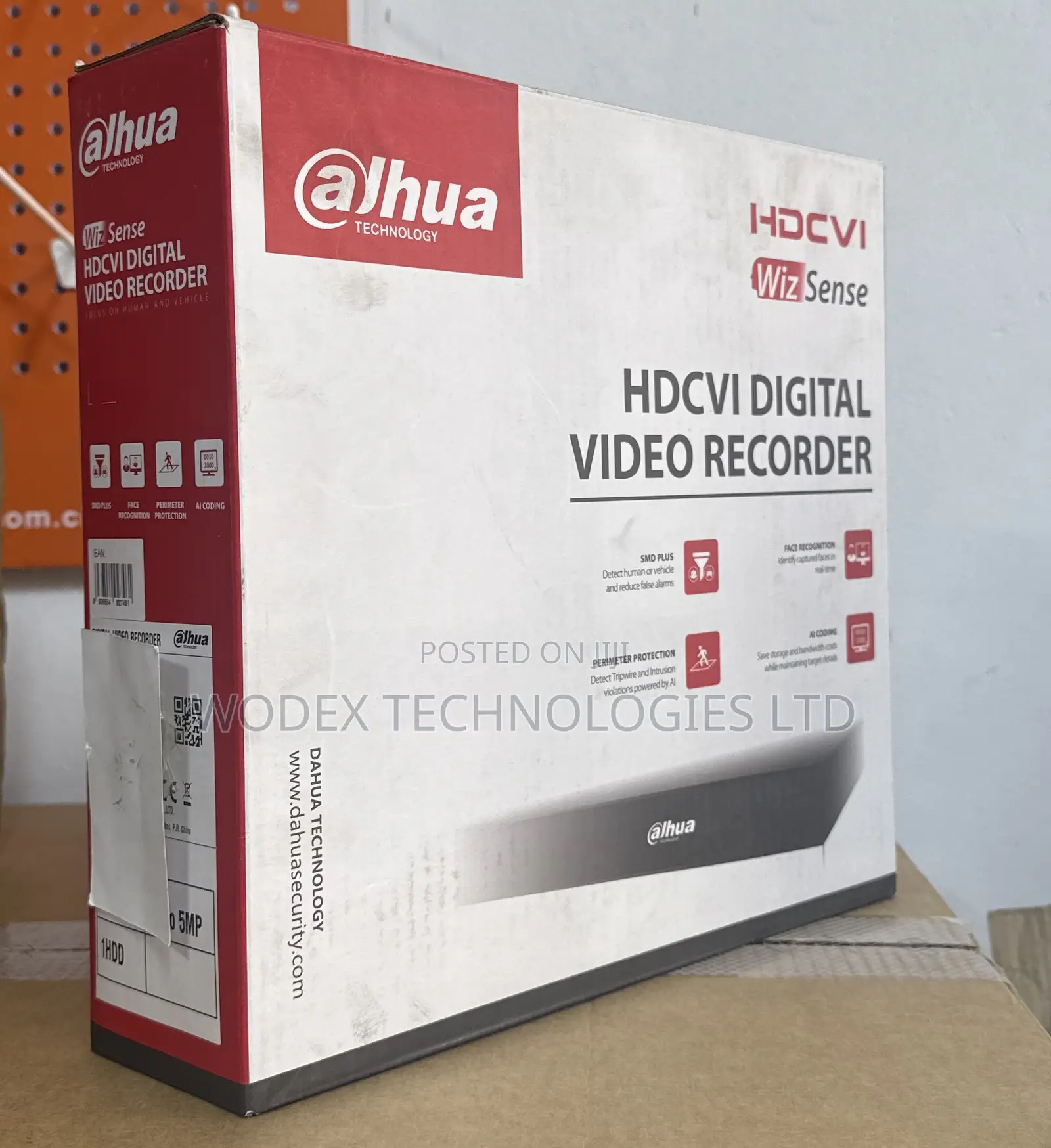 Dahua HDCVI WizSense Digital Video Recorder (DVR)