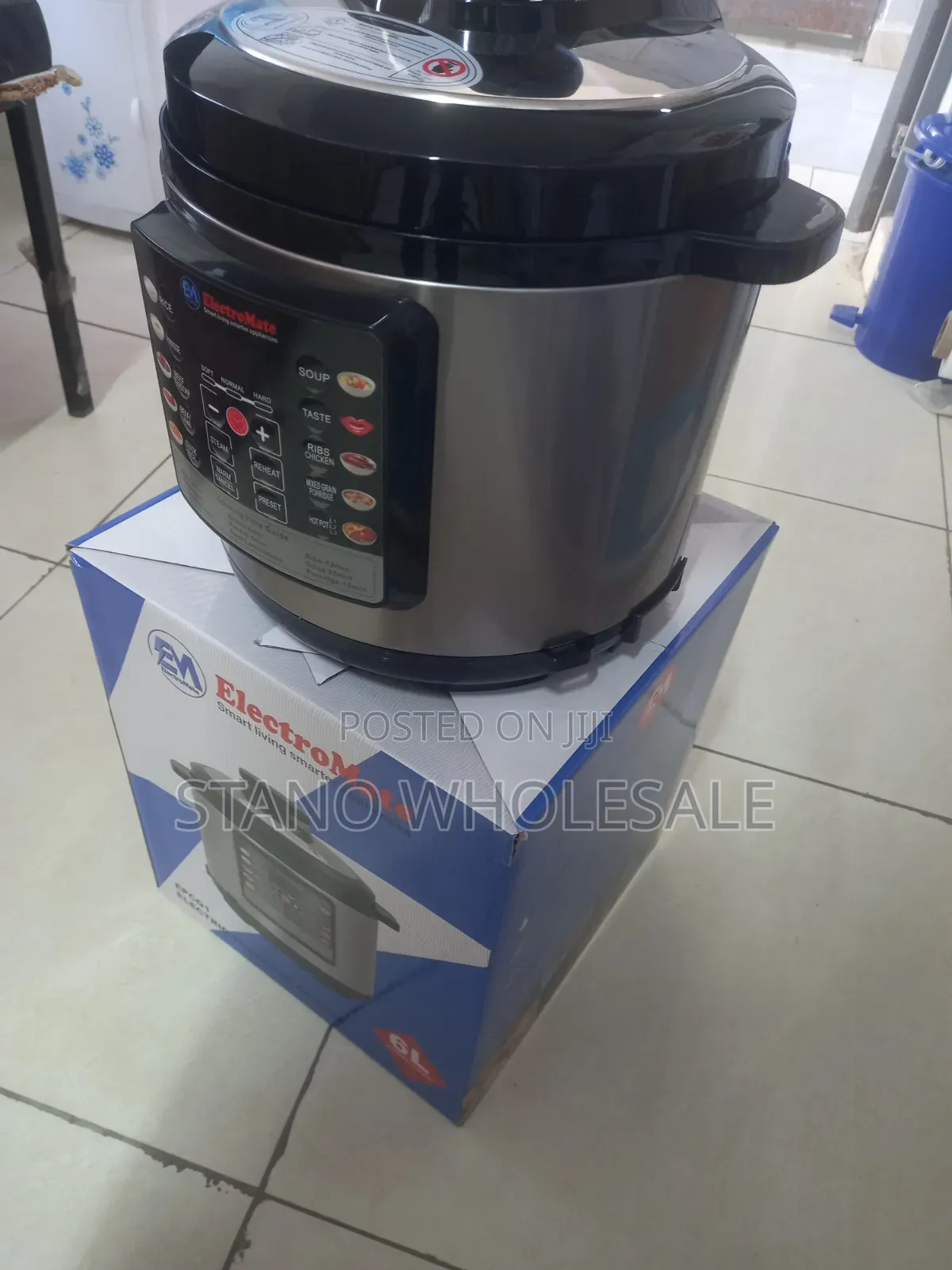Electromate 6l Electric Pressure Cooker