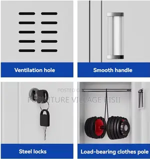 Locker;9-Compartment Steel Storage Cabinet