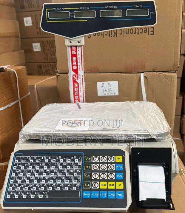 ACS 30KG Electronic Barcode Printing Scale - thumbnail 2