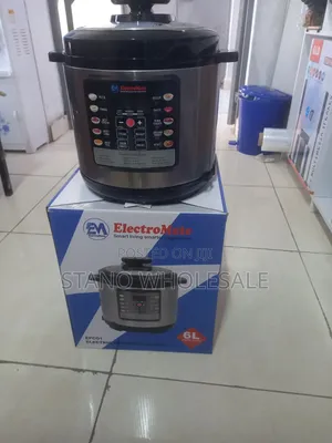 Em 6l Electric Pressure Cooker Silver