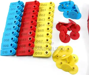 Goats Management Data Slim Ear Tags - Numbered