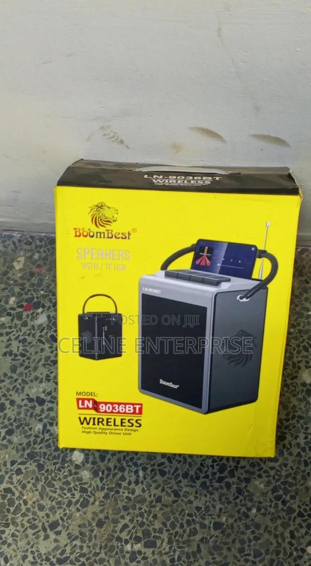 BoomBest Portable Bass Speaker – Bluetooth & Rechargeable